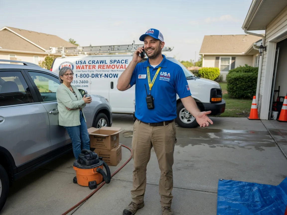 Crawl Space Water Removal Chester, OH FAQs